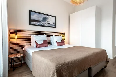 Schönes Apartment mit Blick auf den Hafen.