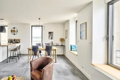 Wohnung in Île-Tudy mit Meerblick