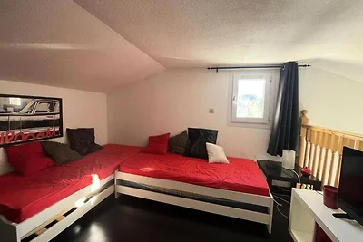 Duplex in Les 2 Alpes mit Bergblick