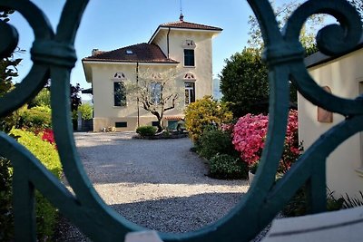 Uitzicht op het meer van Villa Hermanno