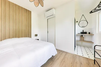 Apartment in der Nähe des Strandes Kerfontain...