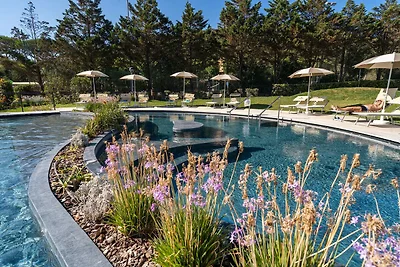 Mobilhome im Ferienpark mit grosser...