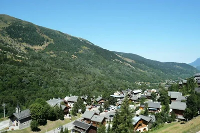 Apartment in Méribel mit Blick auf das Tal