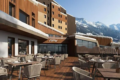 Ferienhaus in Alpen mit Skipiste