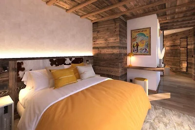 Chalet in Les Places met toegang tot de...