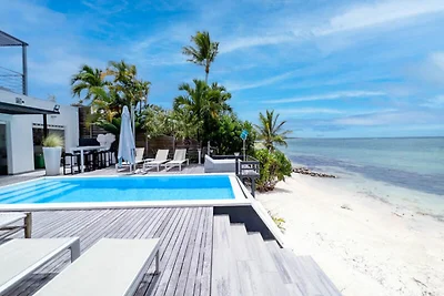 Villa a Saint François con piscina a sfioro