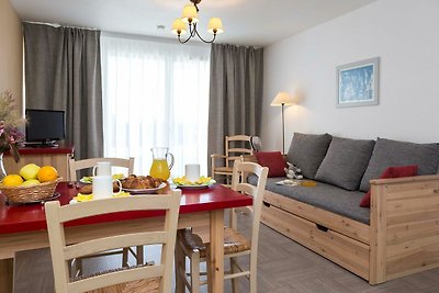 Gemütliche Wohnung am Strand mit Meerblick