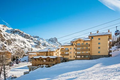 Apartment in Tignes mit Blick auf den Mont...