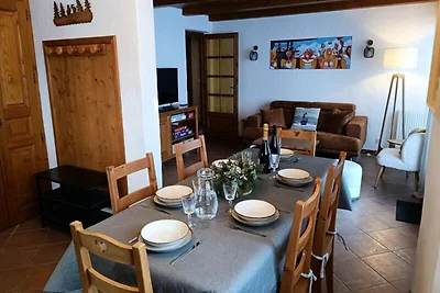 Wohnung in Saint-Gervais mit Blick auf den Mo...