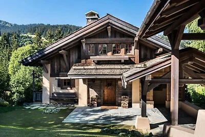 Chalet in Megève mit Pool und Sauna