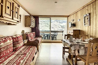 Apartment in Les Menuires mit Ski-Zugang