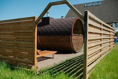 Una casa spaziosa con sauna
