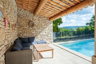 Bastide con piscina e vista panoramica