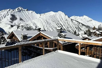Chalet in Les Places met toegang tot de...