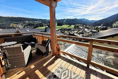 Apartment in Chavannes mit Panoramablick