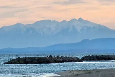 Strandapartment mit Außenbereich