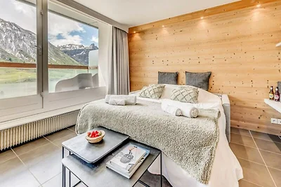 Apartment in Tignes mit direktem Zugang zu de...