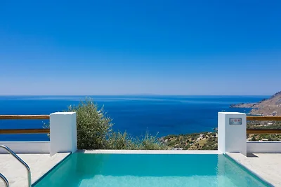 Villa a Plakias con piscina e vista mare