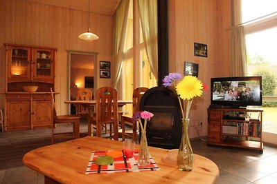 Vakantiehuis met sauna op vakantiepark Mirow