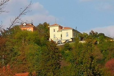 Uitzicht op het meer van Villa Hermanno