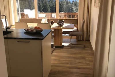 Chalet nabij een trainingslift