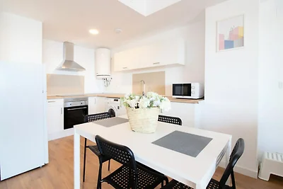 Appartement in Canet met uitzicht op zee