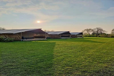 Glamping-Ausflug am Wasser