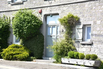 Groot vakantiehuis in de Ardennen met groene...