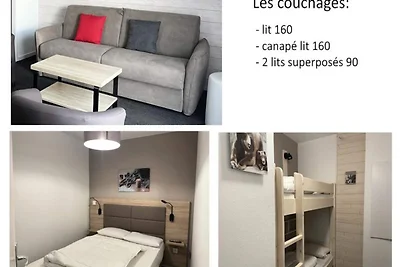 Studio für 6 Personen