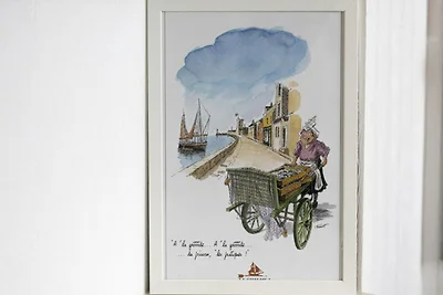 Ferienwohnung in Les Sables mit Meerblick