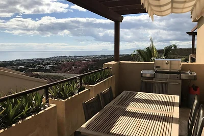 Wohnung bei Benahavis mit Meerblick