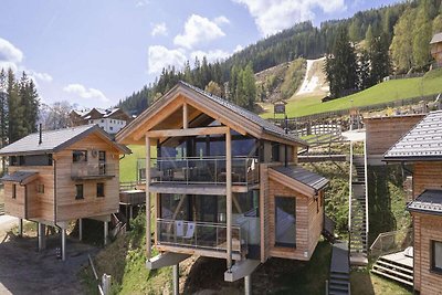 Chalet met panoramische sauna