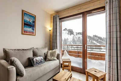 Appartement in Plagne Centre met Mont Blanc...