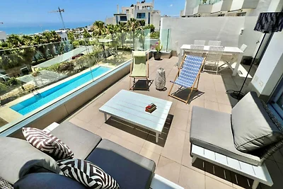 Apartment in Cabopino mit Meerblick