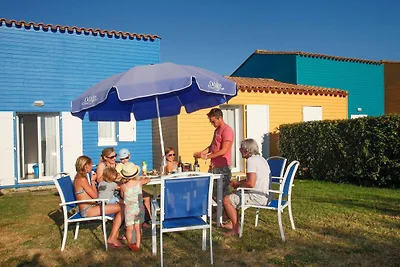 Buntes Haus nur 300 m vom Strand entfernt