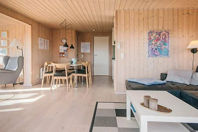 Moderne Hütte am Strand