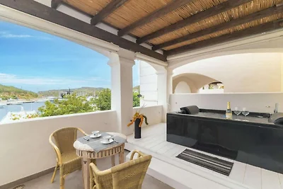 Apartment mit Meerblick, Whirlpool und Balkon