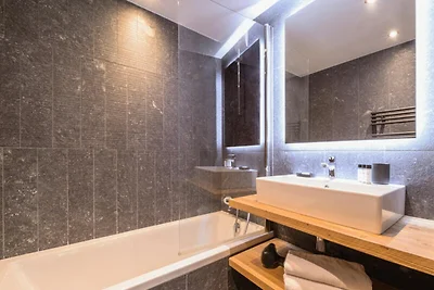 Apartment in Megève mit Blick auf den Mont...