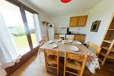 Appartement in Beaufortain met uitzicht op de...