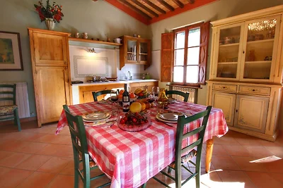 Moderno agriturismo con piscina a Montalcino