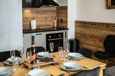 Wohnung in der Nähe der Marmotte-Piste mit di...