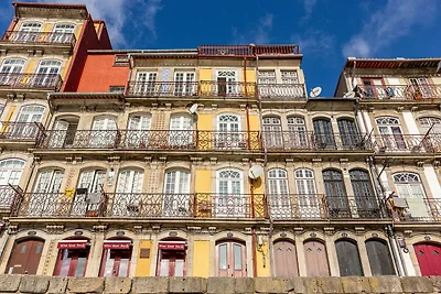Charmante Wohnung mit Flussblick in Porto