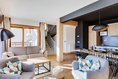 Apartment in Combloux mit Blick auf den Mont...