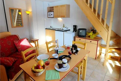 Wohnung in Aussois mit Bergblick