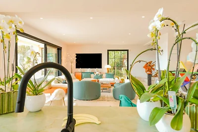 Topvilla 4BR/8P mit Pool & Meerblick