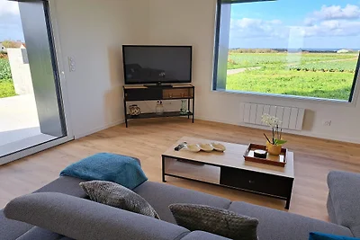 Ferienhaus in der Bretagne mit Meerblick