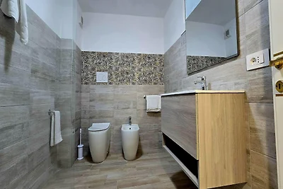 Apartment mit Meerblick, Terrasse