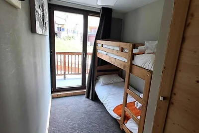 Apartment in Les Arcs mit beheiztem Pool