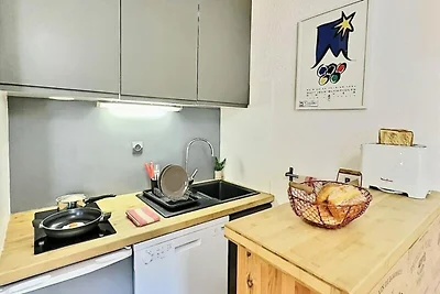 Wohnung in Tignes mit Seeblick