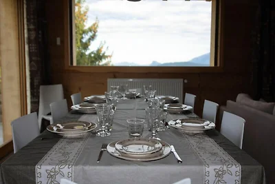 Chalet in Pernand mit Blick auf die Aravis